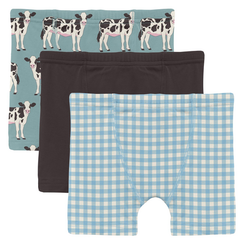 Kickee Pants Toddler Boxer Brief set of 3