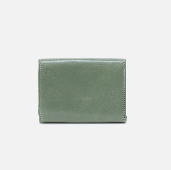 Hobo Robin Compact Wallet in Jade