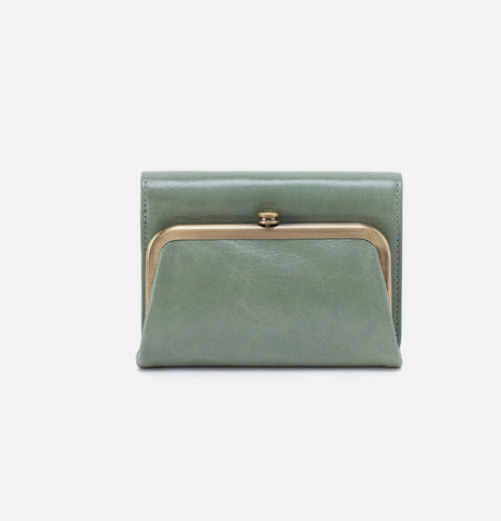 Hobo Robin Compact Wallet in Jade