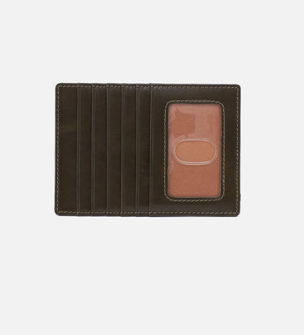 Hobo Euro Slide Card Case - Deep Moss