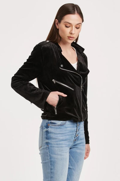 Another Love Velvet Bomber Jacket