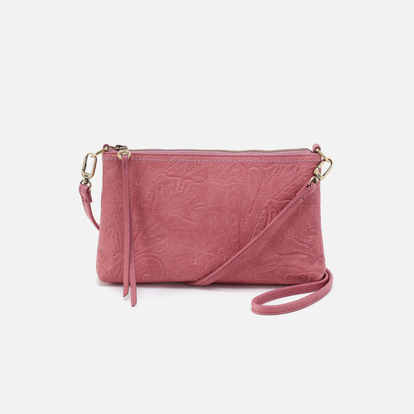 Hobo Darcy Crossbody in Tooled Mauve